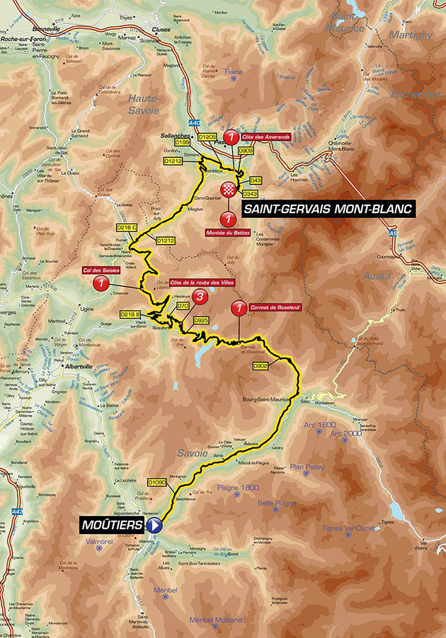 Stage 7 map